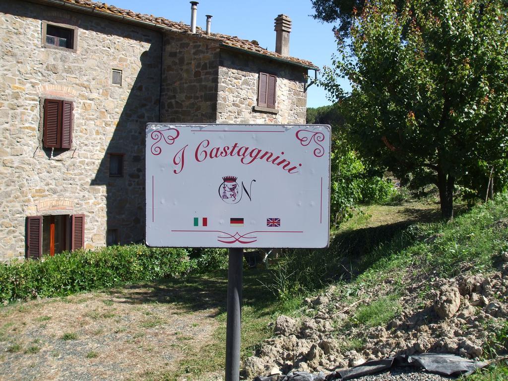 Apartmán I Castagnini Montecatini Val di Cecina Exteriér fotografie